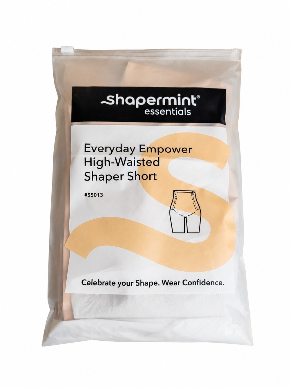 Shapermint Everyday Empower High Waisted Shaper Shorts 2XL Nude Shapewear NWT